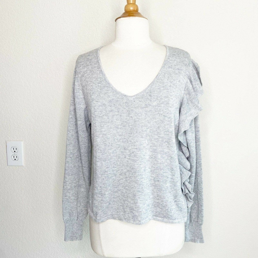 John + Jenn Ruffle Side Sweater